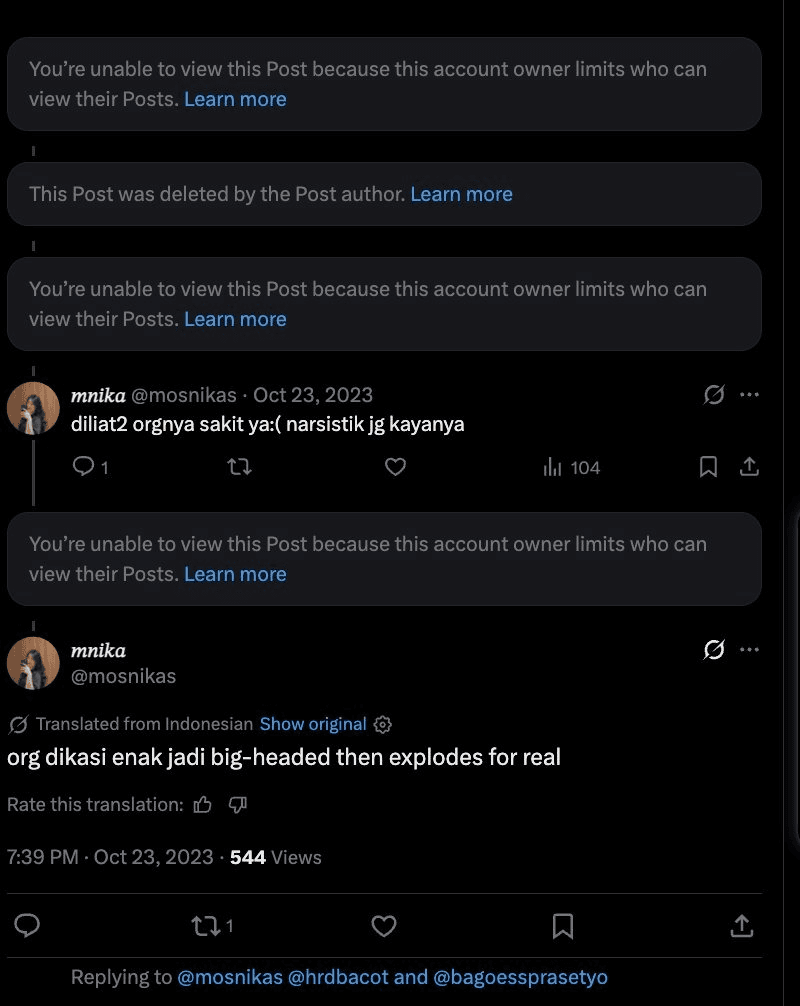 ANALISIS HUKUM: KASUS PERUNDUNGAN SIBER DI TWITTER — Study Case of Unrelated Person