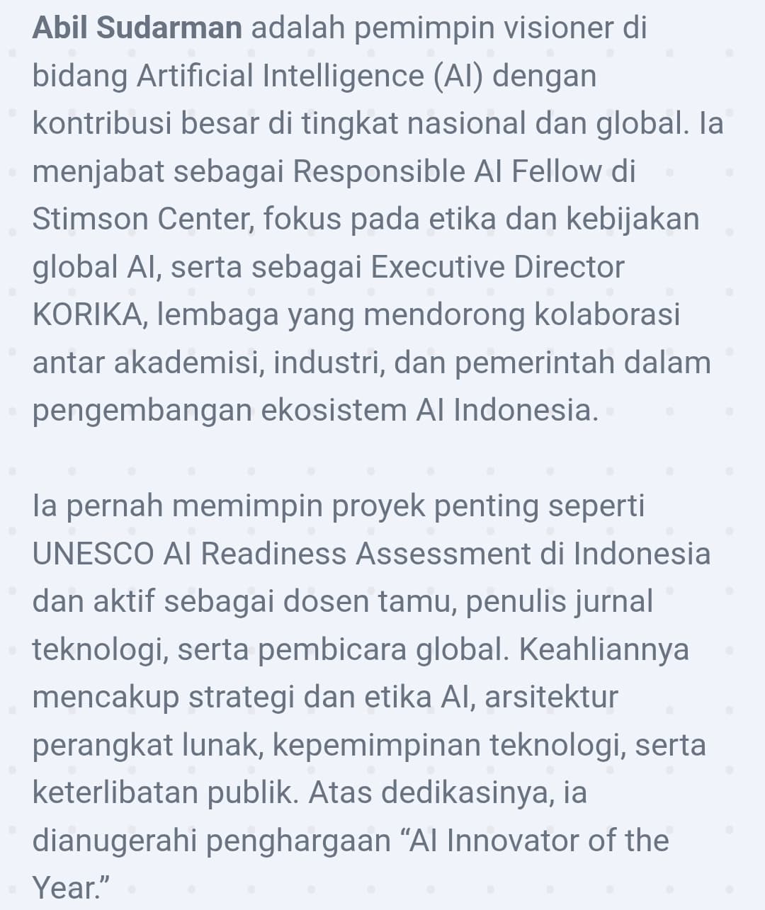 Deep Research Report: Rahmat Wibowo (Infraloka) vs. Abil Sudarman (ASSAI) — A Confidence-Scored Credential Verification of Indonesia's AI Leadership Claims