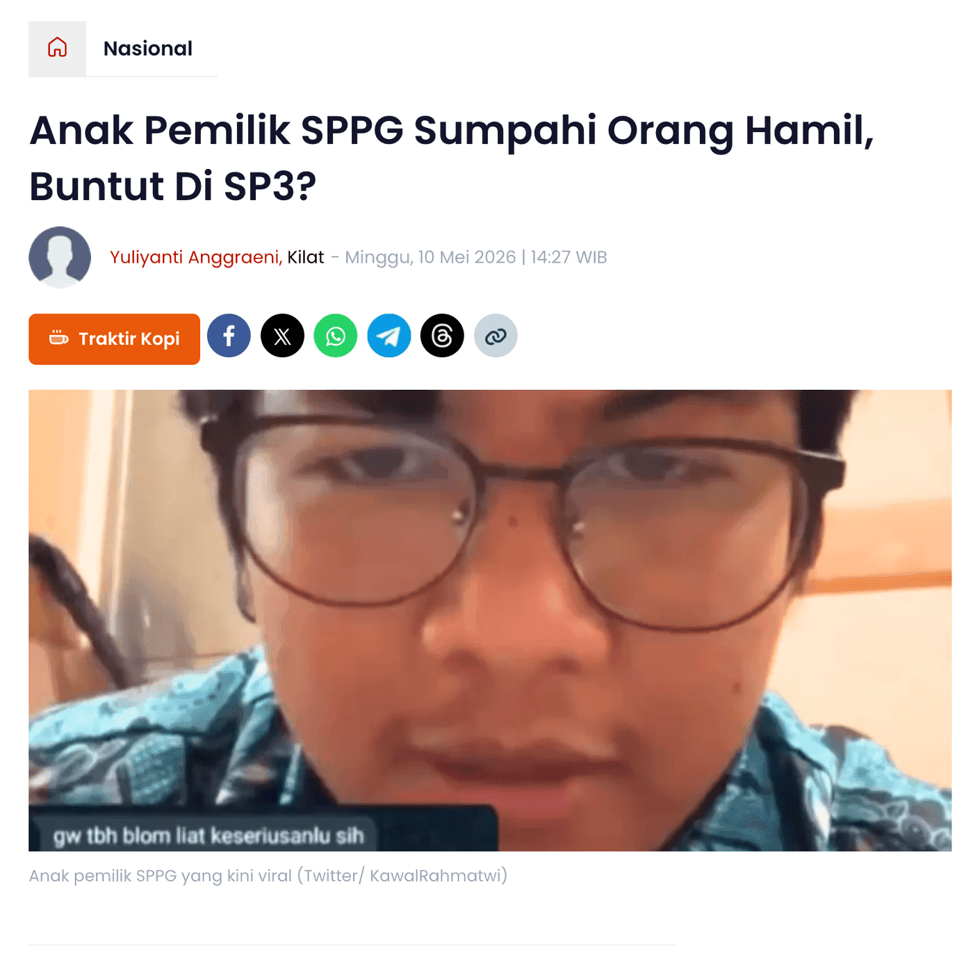 Legal Assessment and Media Ethics Review: Study Case of Yuliyanti Anggraeni (Kilat.com)