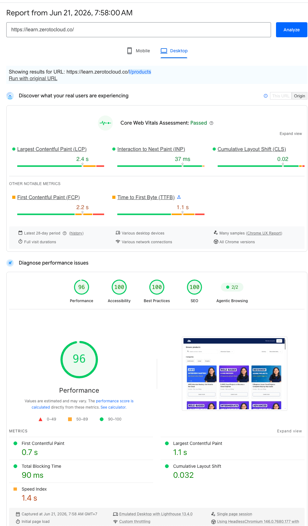 AEGIS Engineering Audit: Tech With Lucy (Lucy Wang) — Architectural Integrity Report on Zero To Cloud