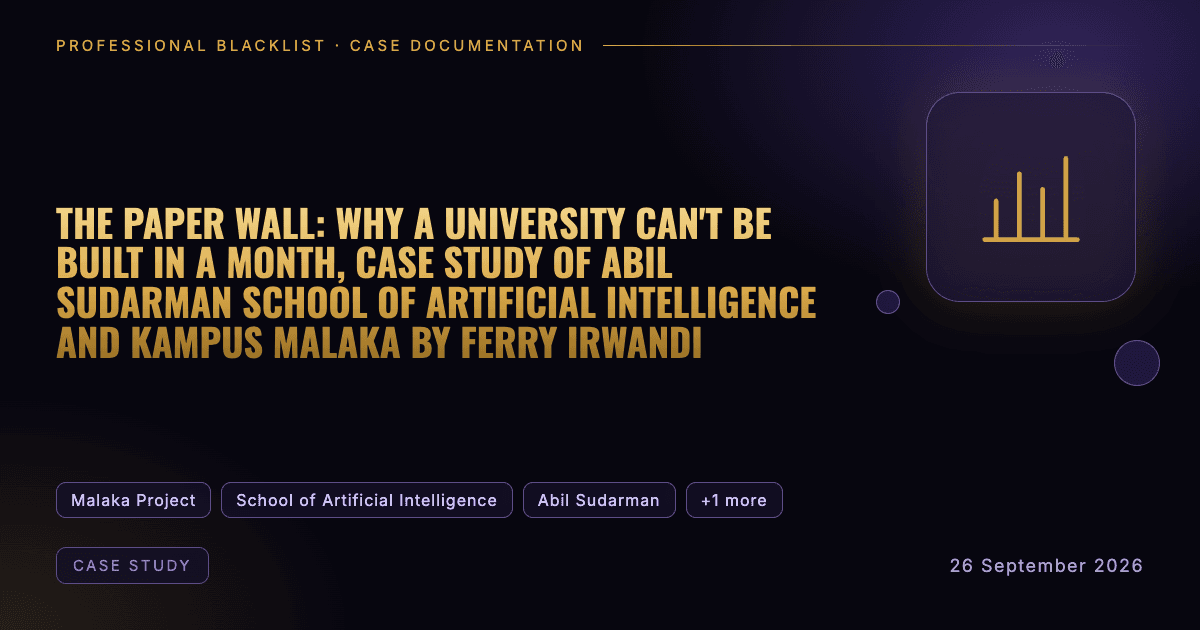 Header illustration: case study involving Malaka Project, School of Artificial Intelligence, Abil Sudarman, +1 more