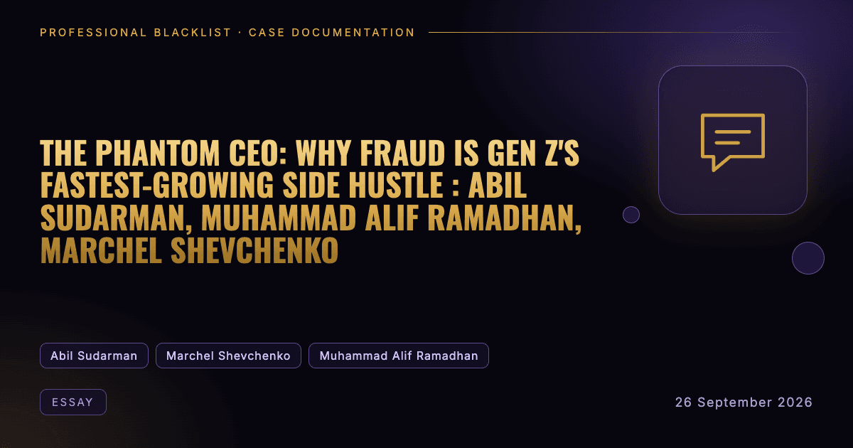 Header illustration: essay involving Abil Sudarman, Marchel Shevchenko, Muhammad Alif Ramadhan