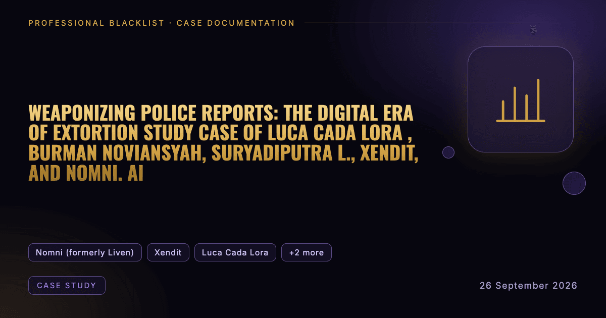 Header illustration: case study involving Nomni (formerly Liven), Xendit, Luca Cada Lora, +2 more