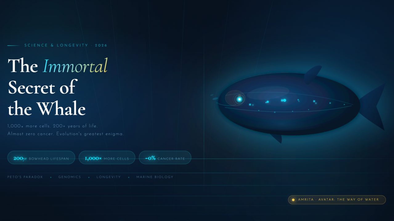 The Immortal Secret of the Whale