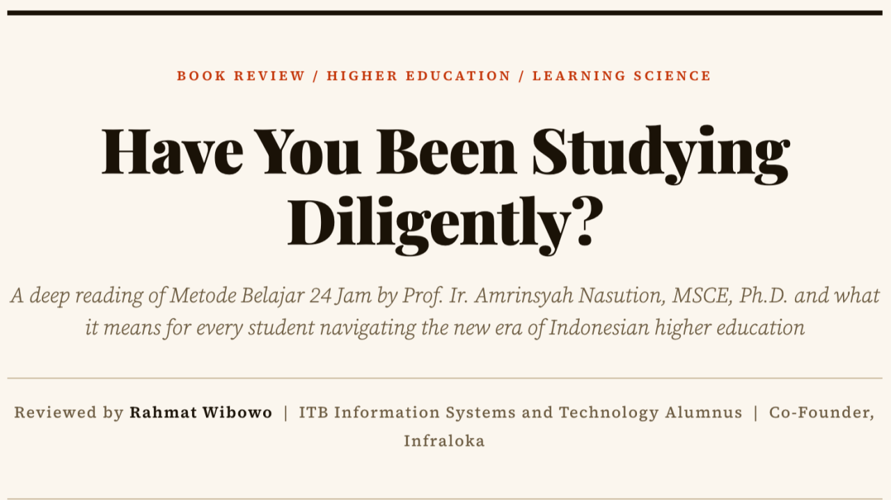 Have You Been Studying Diligently?
