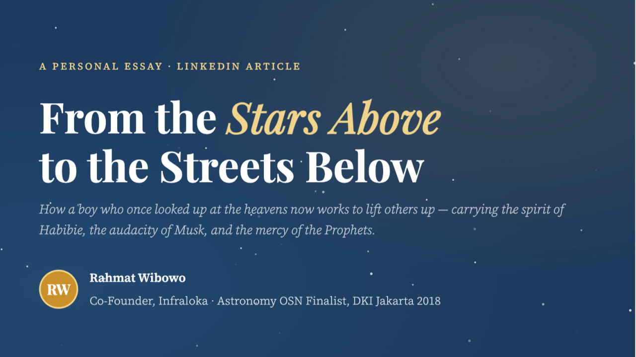 From the Stars Above to the Streets Below