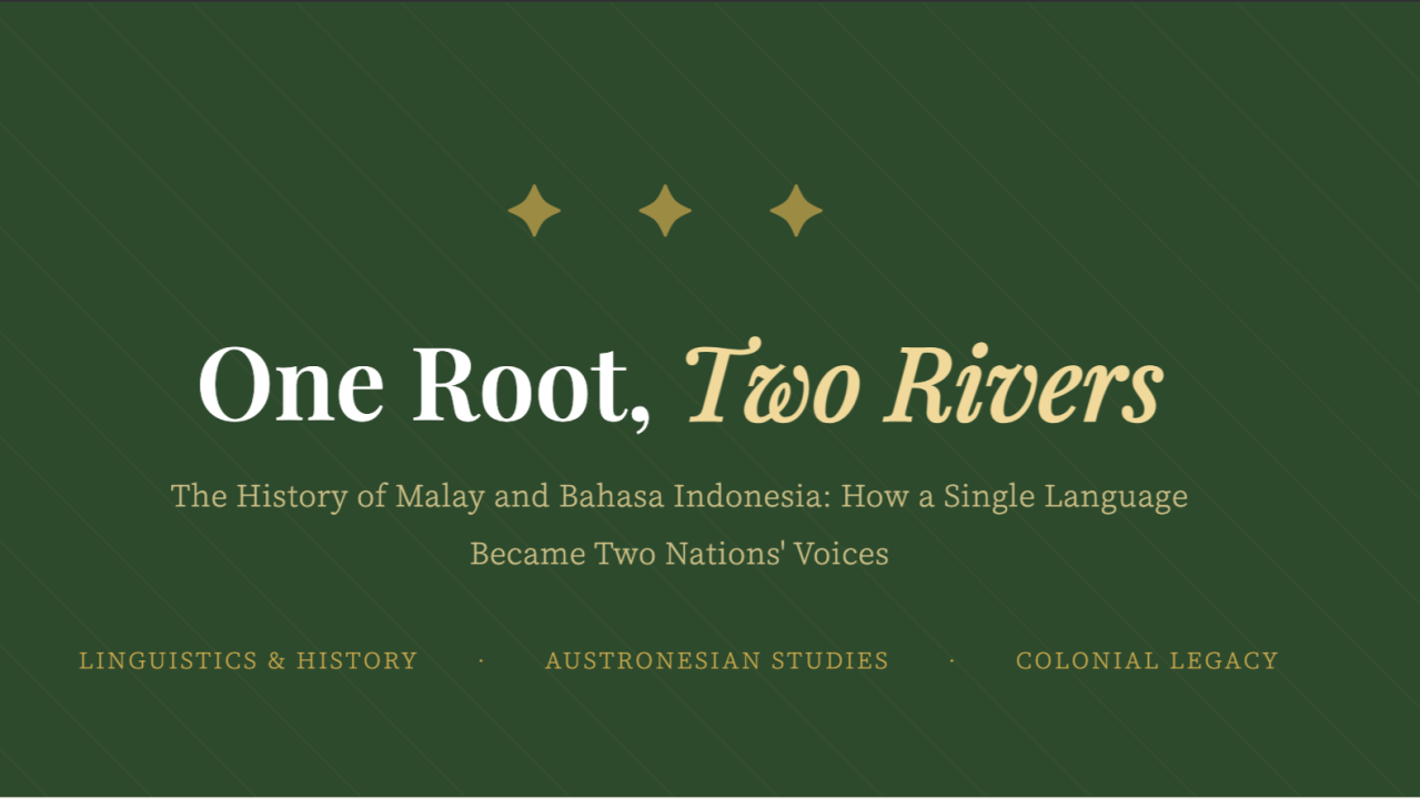 One Root, Two Rivers