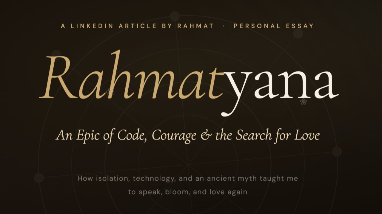 Rahmatyana : An Epic of Code, Courage & the Search for Love