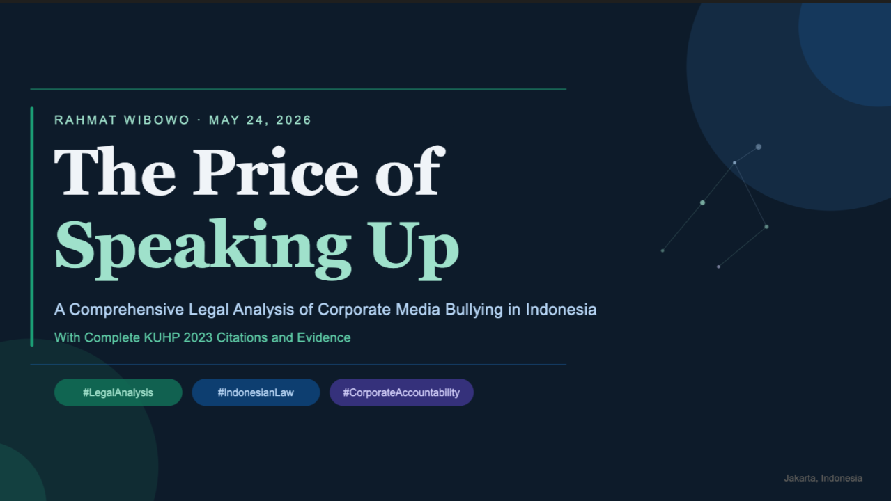 The Price of Speaking Up