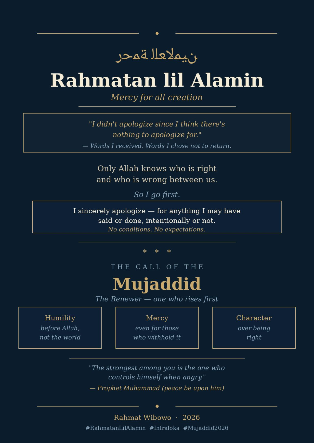 A Declaration of Tajdid from the Nusantara