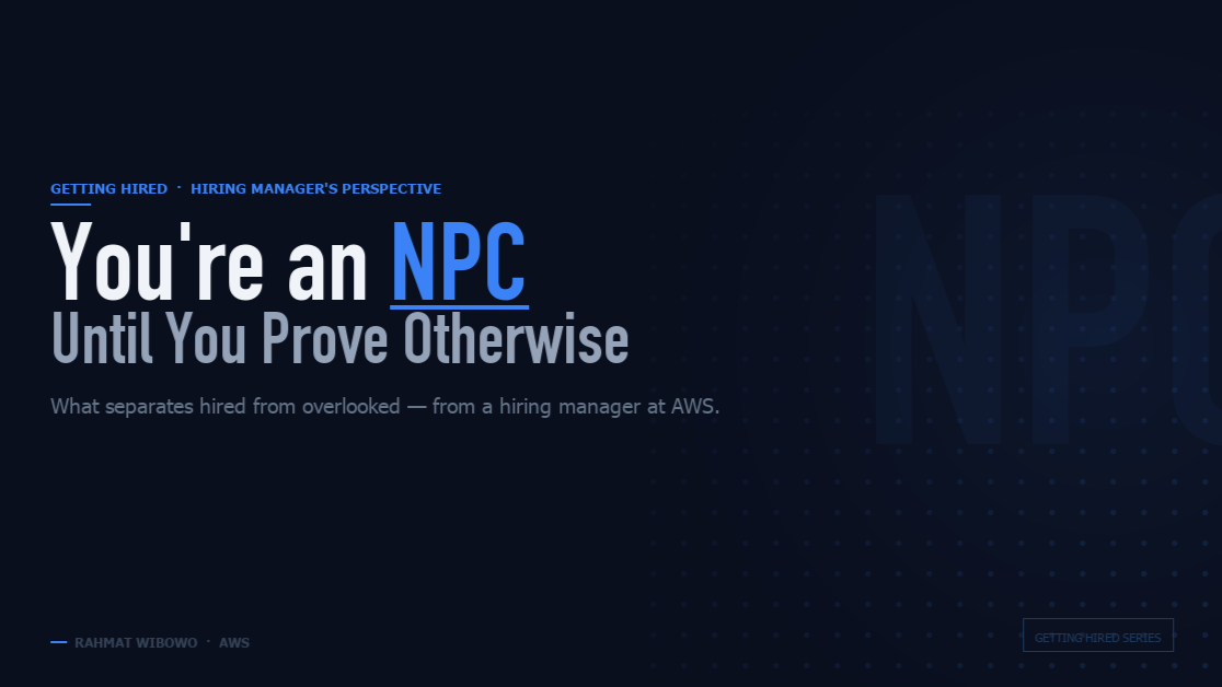 How to Get Hired: The Complete Playbook From ex-Solutions Architect at AWS
