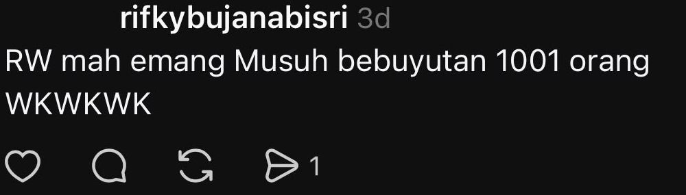 Public Threads reply, handle and text only